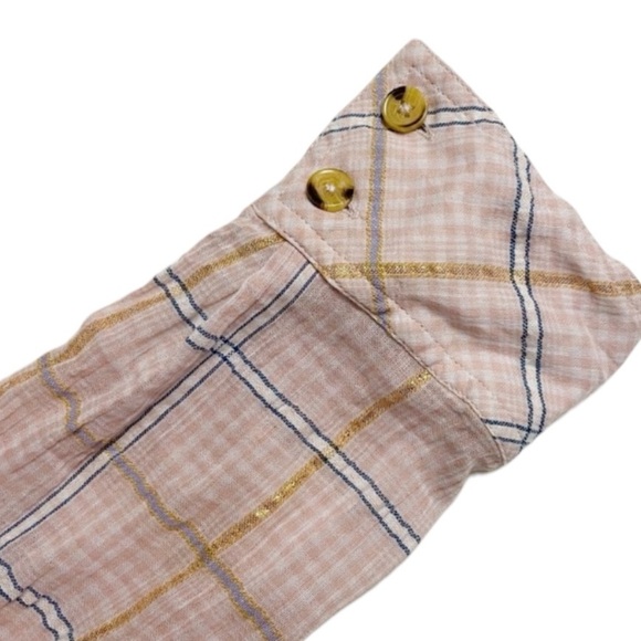 Free People Break My Stride Metallic Plaid Shirt
Medium - Picture 6 of 9